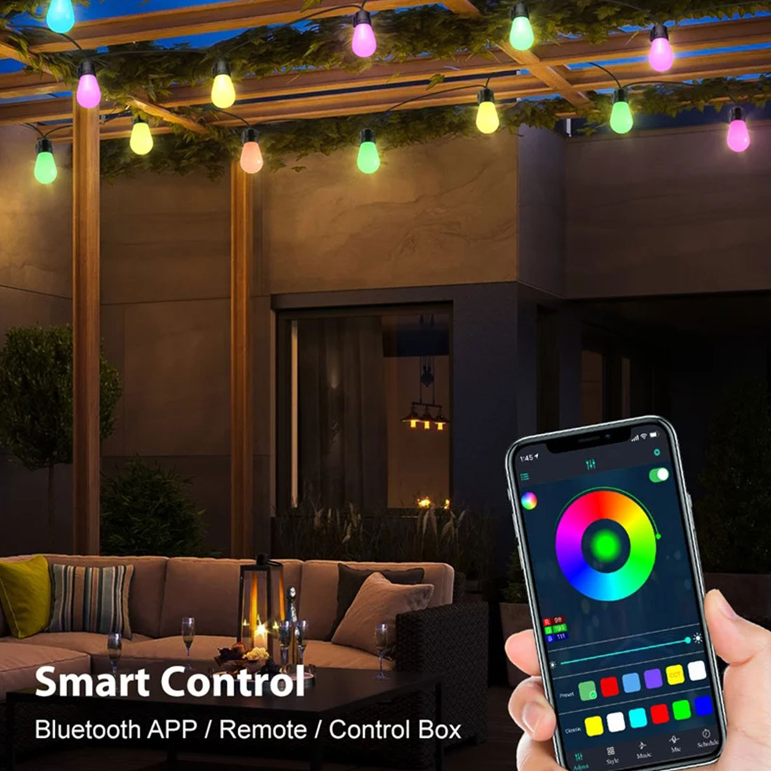 S14Smart LED لون الضوء سلسلة عرض التحكم الذكي 